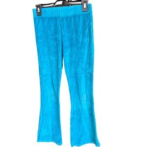Sweat pants Girls size kids L 10/12 color blue brand Cat and Jack